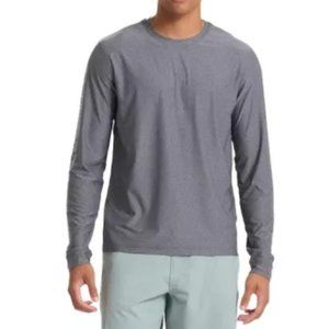 Vuori Gray Long Sleeve Men's Shirt